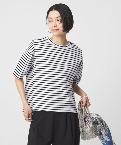 green label relaxing / グリーンレーベル リラクシング Tシャツ | クロップド ポンチ Tシャツ | 詳細25