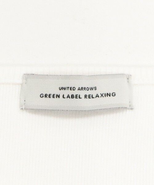 green label relaxing / グリーンレーベル リラクシング Tシャツ | デコルテ フライス Tシャツ 抗菌 | 詳細6