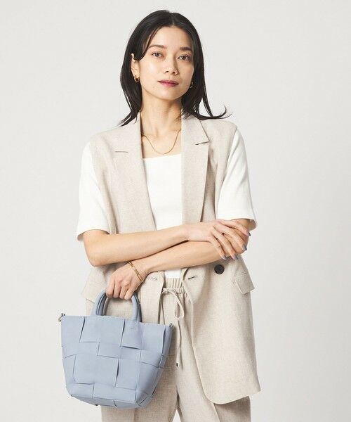 green label relaxing / グリーンレーベル リラクシング Tシャツ | デコルテ フライス Tシャツ 抗菌 | 詳細1