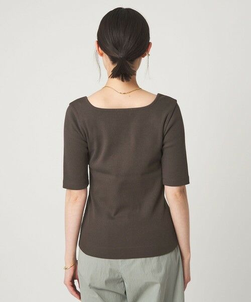 green label relaxing / グリーンレーベル リラクシング Tシャツ | デコルテ フライス Tシャツ 抗菌 | 詳細18