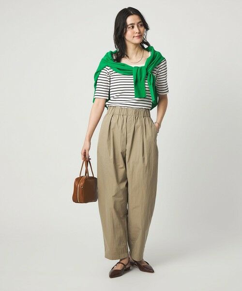 green label relaxing / グリーンレーベル リラクシング Tシャツ | デコルテ フライス Tシャツ 抗菌 | 詳細24