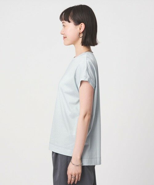 green label relaxing / グリーンレーベル リラクシング Tシャツ | グロッシー フレンチスリーブ Tシャツ 制菌 | 詳細19