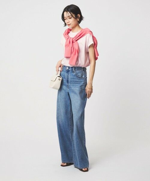 green label relaxing / グリーンレーベル リラクシング Tシャツ | グロッシー フレンチスリーブ Tシャツ 制菌 | 詳細30