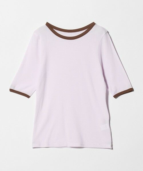 green label relaxing / グリーンレーベル リラクシング Tシャツ | シアー リンガー Tシャツ（PINK）