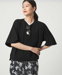 green label relaxing / グリーンレーベル リラクシング カットソー | 【WEB限定】＜at ease＞ドルマン カットソー 接触冷感