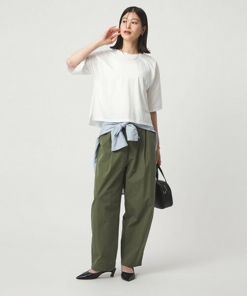 green label relaxing / グリーンレーベル リラクシング カットソー | 【WEB限定】＜at ease＞ドルマン カットソー 接触冷感 | 詳細3