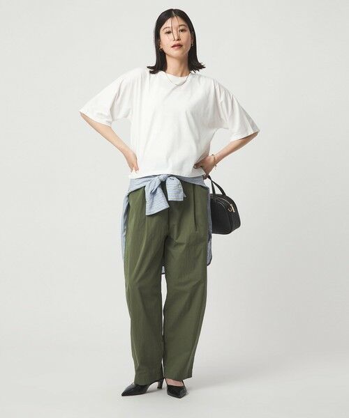 green label relaxing / グリーンレーベル リラクシング カットソー | 【WEB限定】＜at ease＞ドルマン カットソー 接触冷感 | 詳細4