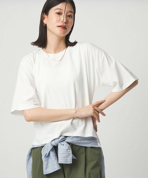 green label relaxing / グリーンレーベル リラクシング カットソー | 【WEB限定】＜at ease＞ドルマン カットソー 接触冷感 | 詳細5