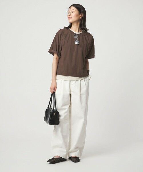 green label relaxing / グリーンレーベル リラクシング カットソー | 【WEB限定】＜at ease＞ドルマン カットソー 接触冷感 | 詳細22