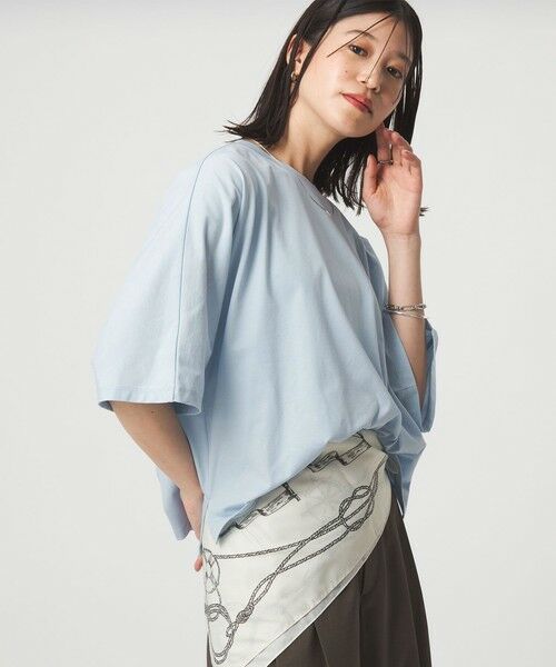 green label relaxing / グリーンレーベル リラクシング カットソー | 【WEB限定】＜at ease＞ドルマン カットソー 接触冷感 | 詳細27