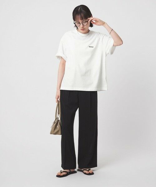 green label relaxing / グリーンレーベル リラクシング Tシャツ | ＜Barbour＞Marjorie ロゴ Tシャツ | 詳細2