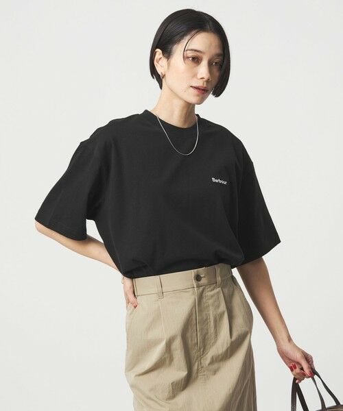 green label relaxing / グリーンレーベル リラクシング Tシャツ | ＜Barbour＞Marjorie ロゴ Tシャツ | 詳細7
