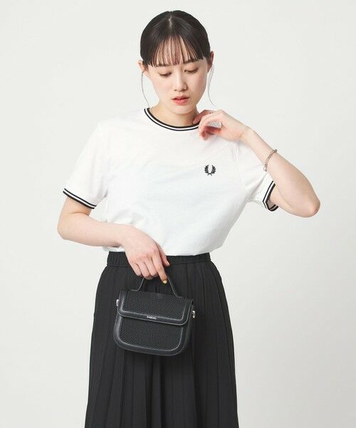 green label relaxing / グリーンレーベル リラクシング Tシャツ | 【WEB限定】＜FRED PERRY＞ツインティップ Tシャツ | 詳細1