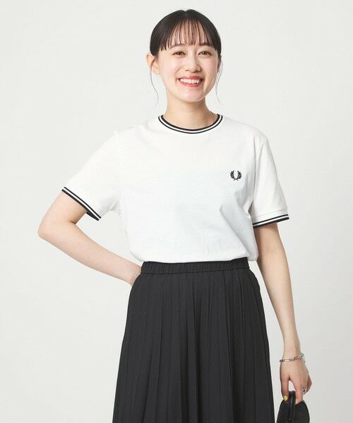 green label relaxing / グリーンレーベル リラクシング Tシャツ | 【WEB限定】＜FRED PERRY＞ツインティップ Tシャツ | 詳細2