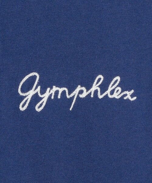 green label relaxing / グリーンレーベル リラクシング Tシャツ | ＜Gymphlex＞ショートスリーブ エンブロイダリー Tシャツ | 詳細25