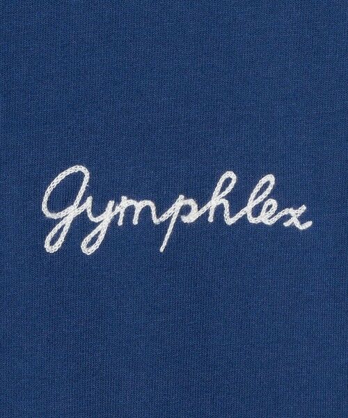 green label relaxing / グリーンレーベル リラクシング Tシャツ | ＜Gymphlex＞ショートスリーブ エンブロイダリー Tシャツ | 詳細8