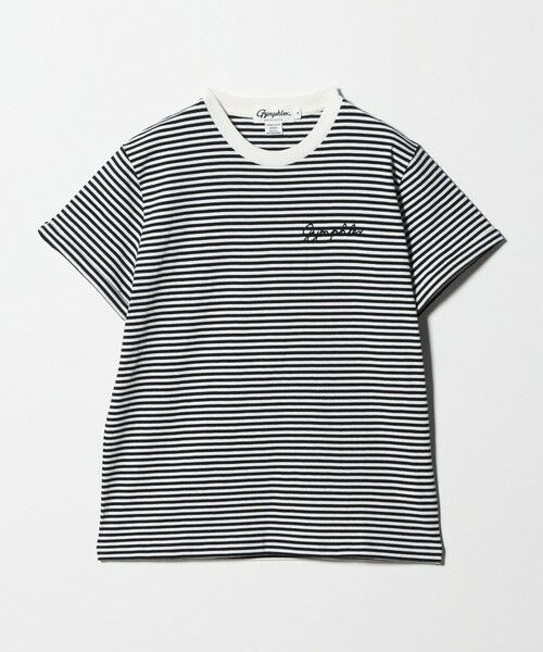 green label relaxing / グリーンレーベル リラクシング Tシャツ | ＜Gymphlex＞ショートスリーブ エンブロイダリー Tシャツ | 詳細30