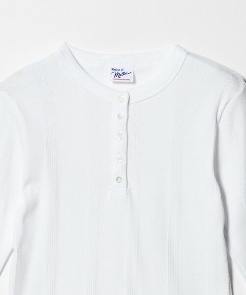 green label relaxing / グリーンレーベル リラクシング カットソー | ＜Robert P. Miller＞ヘンリーネック 5分袖 プルオーバー カットソー | 詳細6