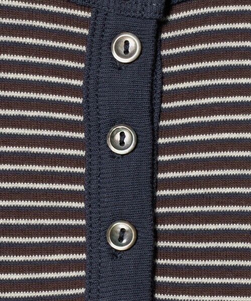 green label relaxing / グリーンレーベル リラクシング カットソー | ＜Robert P. Miller＞ヘンリーネック 5分袖 プルオーバー カットソー | 詳細8