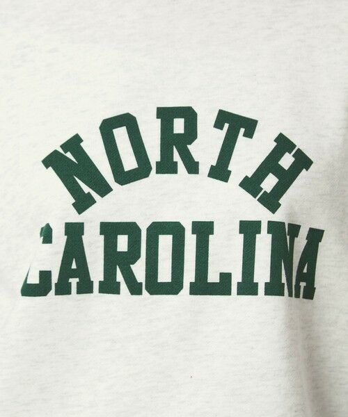 green label relaxing / グリーンレーベル リラクシング カットソー | 【別注】＜Champion＞6分袖 プリント スウェット プルオーバー | 詳細8