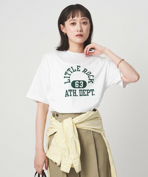 green label relaxing / グリーンレーベル リラクシング Tシャツ | 【別注】＜Champion＞プリント Tシャツ | 詳細1
