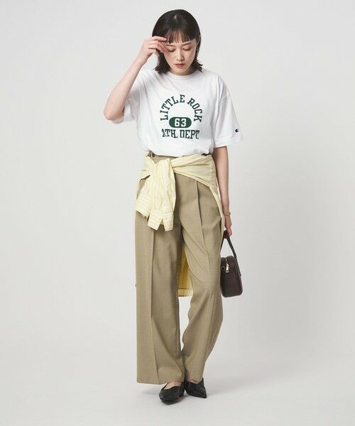 green label relaxing / グリーンレーベル リラクシング Tシャツ | 【別注】＜Champion＞プリント Tシャツ | 詳細2