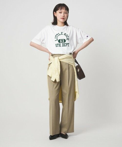 green label relaxing / グリーンレーベル リラクシング Tシャツ | 【別注】＜Champion＞プリント Tシャツ | 詳細3