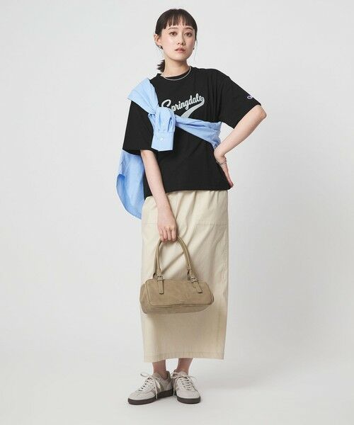 green label relaxing / グリーンレーベル リラクシング Tシャツ | 【別注】＜Champion＞プリント Tシャツ | 詳細8