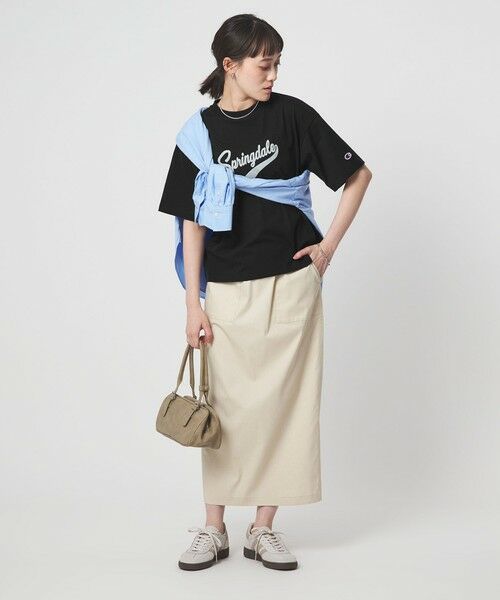 green label relaxing / グリーンレーベル リラクシング Tシャツ | 【別注】＜Champion＞プリント Tシャツ | 詳細6