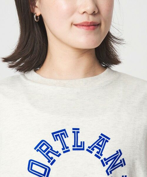 green label relaxing / グリーンレーベル リラクシング Tシャツ | 【別注】＜Champion＞プリント Tシャツ | 詳細18