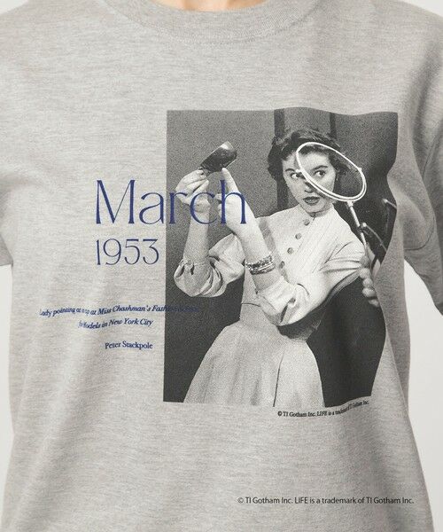 green label relaxing / グリーンレーベル リラクシング Tシャツ | 【別注】＜GOOD ROCK SPEED＞LIFE PC ショートスリーブTシャツ ミディアムグレー | 詳細10