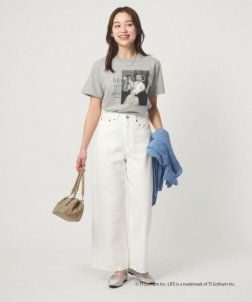 green label relaxing / グリーンレーベル リラクシング Tシャツ | 【別注】＜GOOD ROCK SPEED＞LIFE PC ショートスリーブTシャツ ミディアムグレー | 詳細2