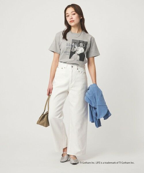 green label relaxing / グリーンレーベル リラクシング Tシャツ | 【別注】＜GOOD ROCK SPEED＞LIFE PC ショートスリーブTシャツ ミディアムグレー | 詳細3