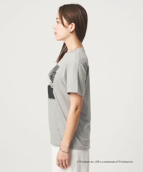 green label relaxing / グリーンレーベル リラクシング Tシャツ | 【別注】＜GOOD ROCK SPEED＞LIFE PC ショートスリーブTシャツ ミディアムグレー | 詳細5