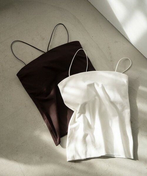 green label relaxing / グリーンレーベル リラクシング キャミソール・チューブトップ | ベアトップキャミソール | 詳細2