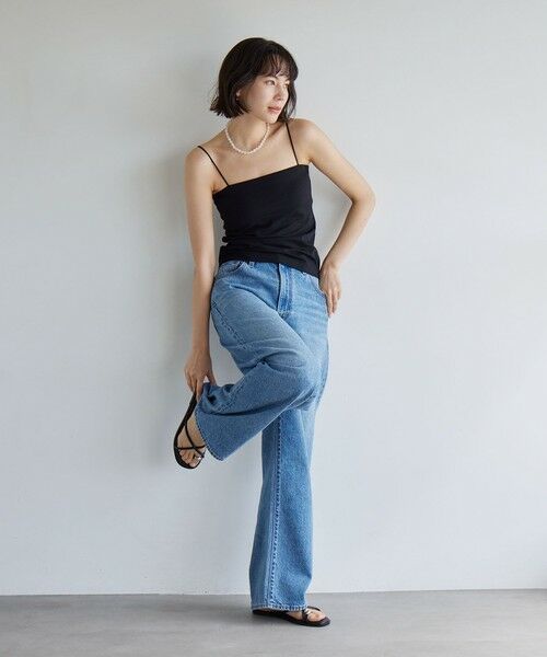 green label relaxing / グリーンレーベル リラクシング キャミソール・チューブトップ | ベアトップキャミソール / カップインナー | 詳細17