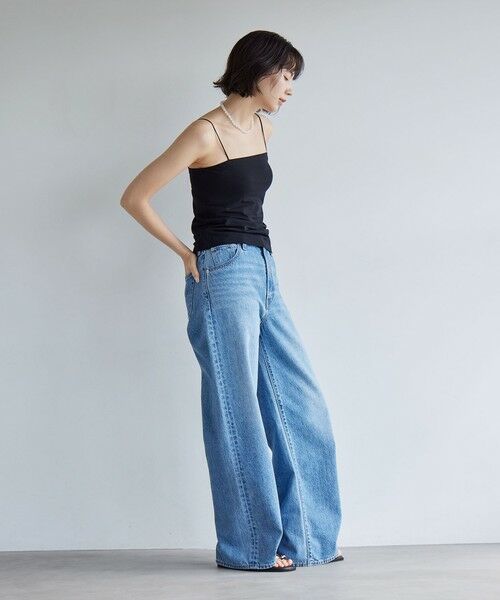 green label relaxing / グリーンレーベル リラクシング キャミソール・チューブトップ | ベアトップキャミソール / カップインナー | 詳細18