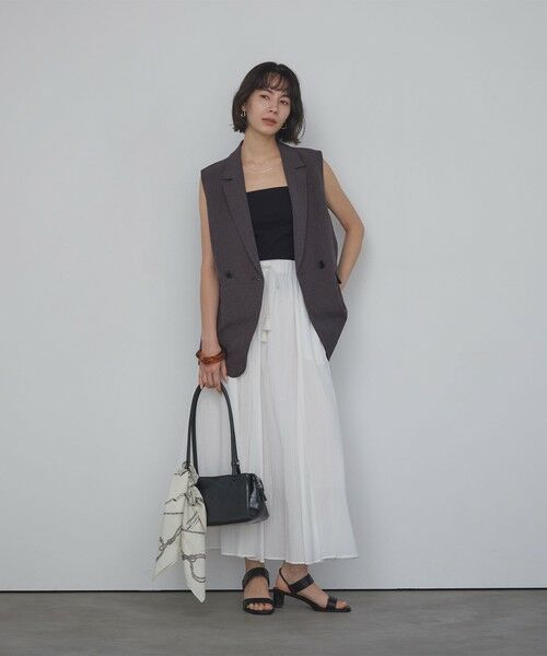 green label relaxing / グリーンレーベル リラクシング キャミソール・チューブトップ | ベアトップキャミソール / カップインナー | 詳細20