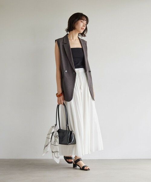 green label relaxing / グリーンレーベル リラクシング キャミソール・チューブトップ | ベアトップキャミソール / カップインナー | 詳細22