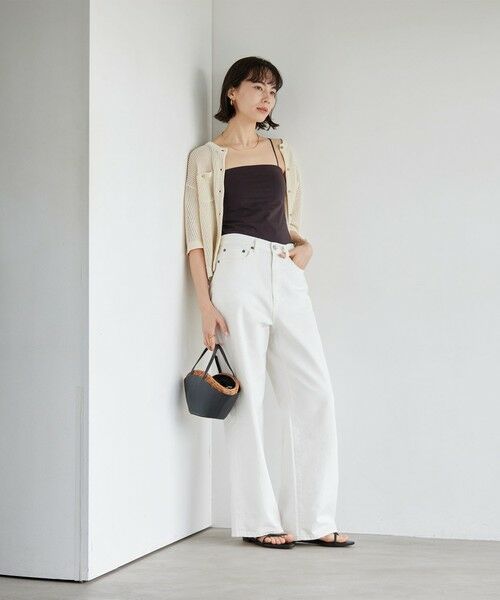 green label relaxing / グリーンレーベル リラクシング キャミソール・チューブトップ | ベアトップキャミソール / カップインナー | 詳細28