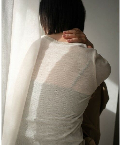 green label relaxing / グリーンレーベル リラクシング キャミソール・チューブトップ | Vネックキャミソール / カップインナー | 詳細8