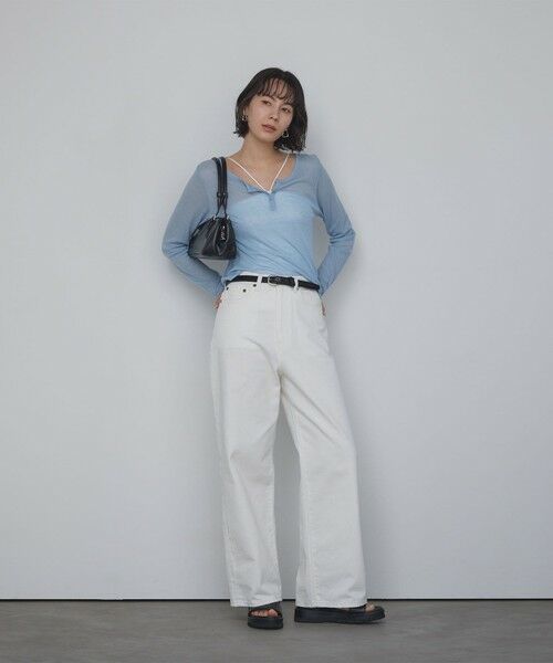 green label relaxing / グリーンレーベル リラクシング キャミソール・チューブトップ | ホルターネックキャミソール / カップインナー | 詳細3