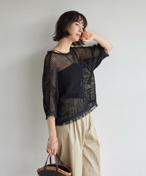 green label relaxing / グリーンレーベル リラクシング キャミソール・チューブトップ | ホルターネックキャミソール / カップインナー | 詳細17