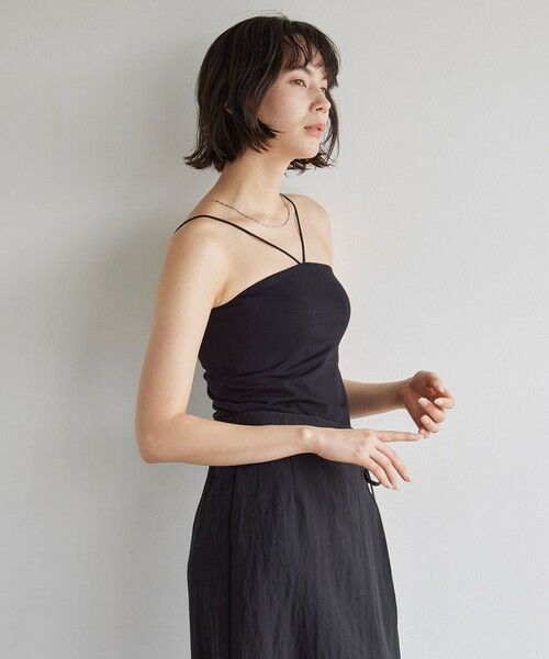 green label relaxing / グリーンレーベル リラクシング キャミソール・チューブトップ | ホルターネックキャミソール / カップインナー | 詳細9