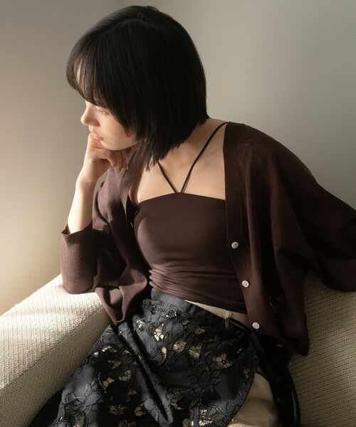 green label relaxing / グリーンレーベル リラクシング キャミソール・チューブトップ | ホルターネックキャミソール | 詳細5