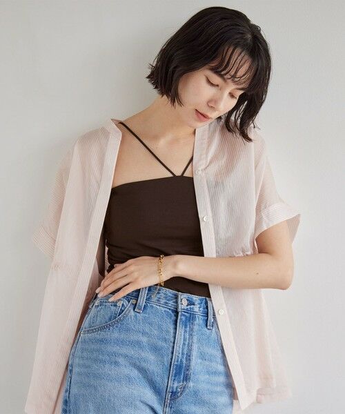 green label relaxing / グリーンレーベル リラクシング キャミソール・チューブトップ | ホルターネックキャミソール / カップインナー | 詳細27