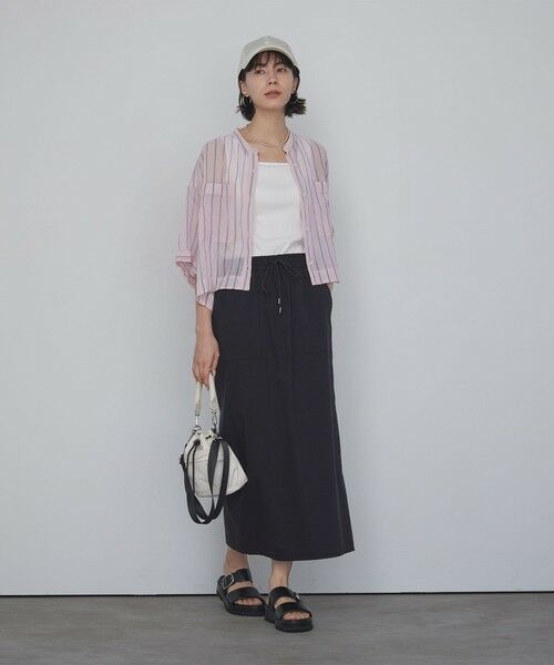 green label relaxing / グリーンレーベル リラクシング タンクトップ | デコルテタンクトップ / カップインナー | 詳細2