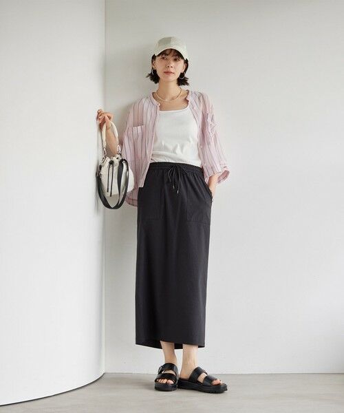 green label relaxing / グリーンレーベル リラクシング タンクトップ | デコルテタンクトップ / カップインナー | 詳細6