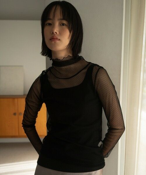 green label relaxing / グリーンレーベル リラクシング タンクトップ | デコルテタンクトップ | 詳細3