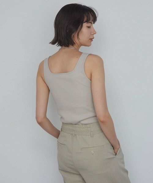 green label relaxing / グリーンレーベル リラクシング タンクトップ | デコルテタンクトップ / カップインナー | 詳細16